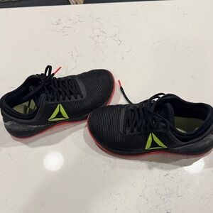 Reebok Nano - Black with red bottom - like new